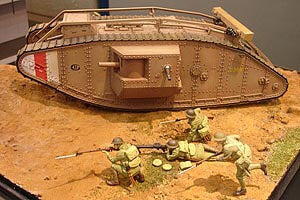 Tamiya British 1/35 Br Mk Iv Male Ww1 Tank 30057