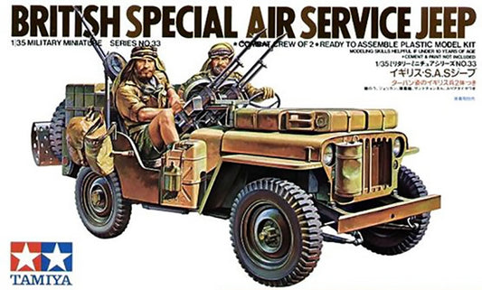 Tamiya British SAS Jeep 1/35th 35033