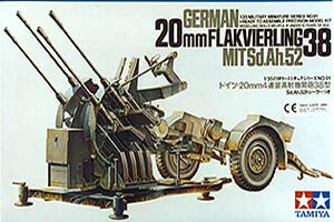 Tamiya German 2Cm Flakvierling 38 35091