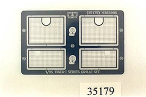 Tamiya Tiger 1 Etched Grille 35179