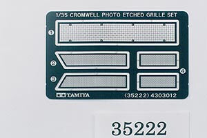 Tamiya Cromwell Mk.Ii Etched Grille 35222