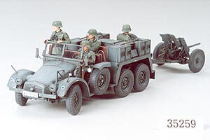 Tamiya Krupp Towing Truck With 37Mm Pak 35259