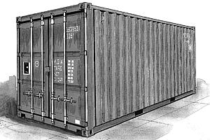 Italeri 20' Container 3888