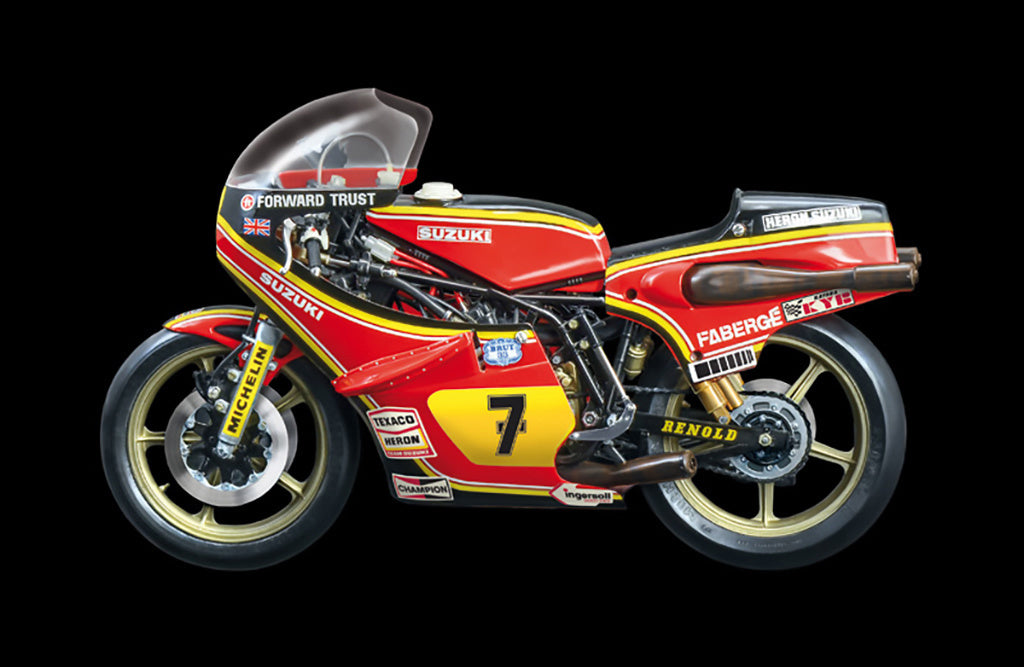 Italeri Suzuki RG 500 XR27 Team Heron Barry Sheene 1978 4644