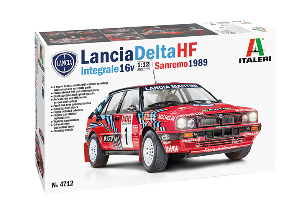 Italeri Lancia Delta HF Integrale Sanremo 4712