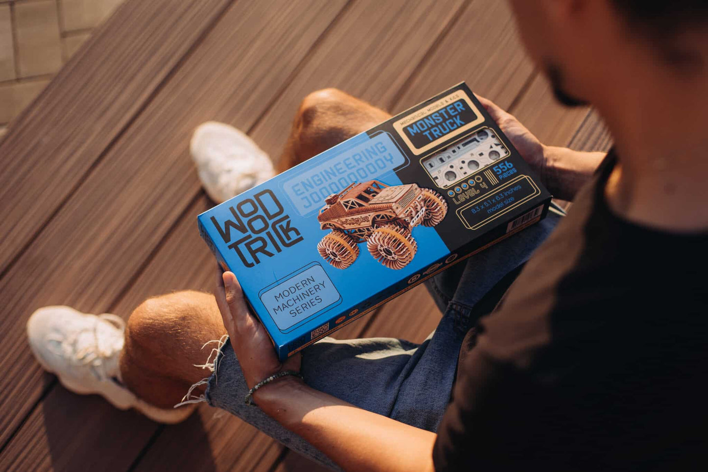 Wood Trick Monster Truck WDTK015