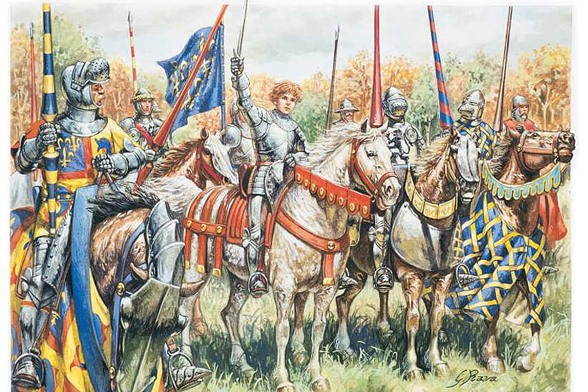 Italeri 100 Years War French Warriors 6026