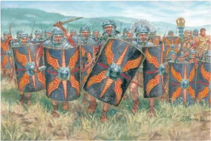 Italeri Caesar'S Wars Roman Infantry 6047