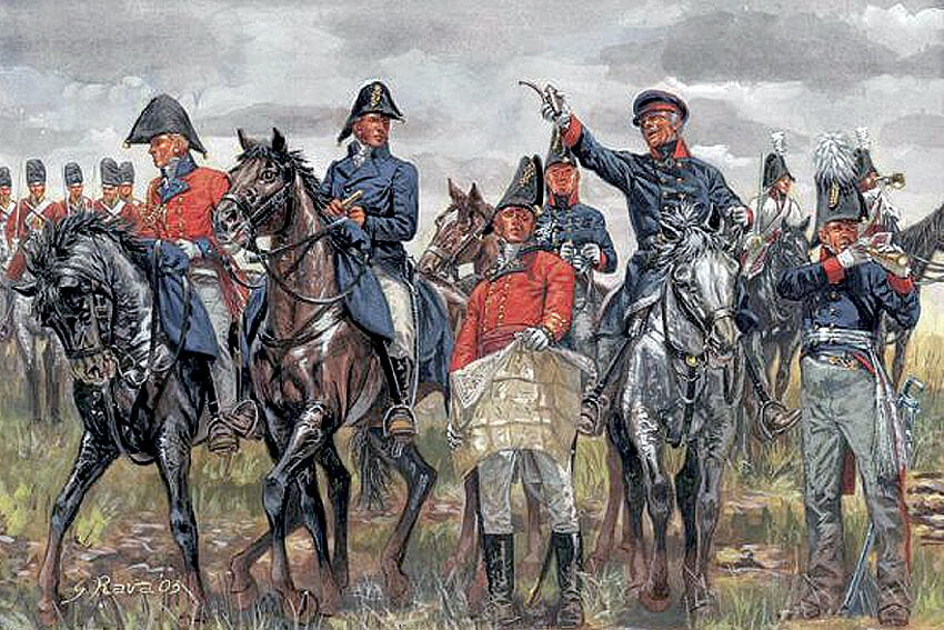 Italeri British Prussian All.Gen.Staff 6065