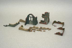 Italeri 1/72 Walls And Ruins 6087
