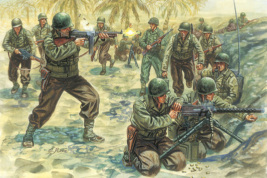 Italeri 1/72 2Nd Ww American Infantry C 6120