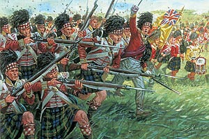 Italeri Scottish Infantry Nap War 6136