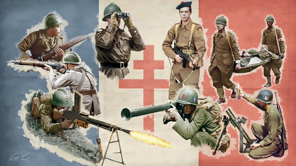 Italeri French Infantry (Wwii) 6189