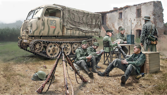 Italeri Steyr Rso/01 With Germ Soldiers 6549