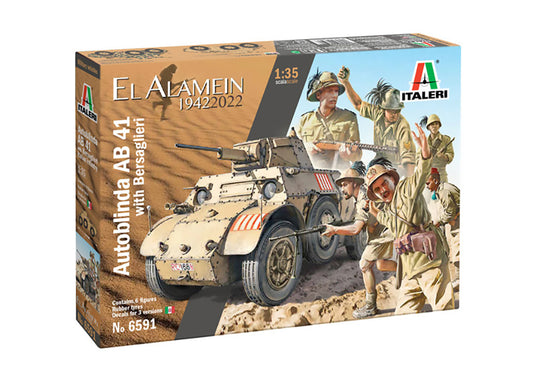 Italeri Ab41 With Bersaglieri It Infantry 6591