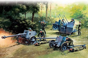 Italeri Pak35 + Pak40 + Flack38 C 7026