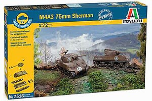 Italeri Sherman M4 A3 7518