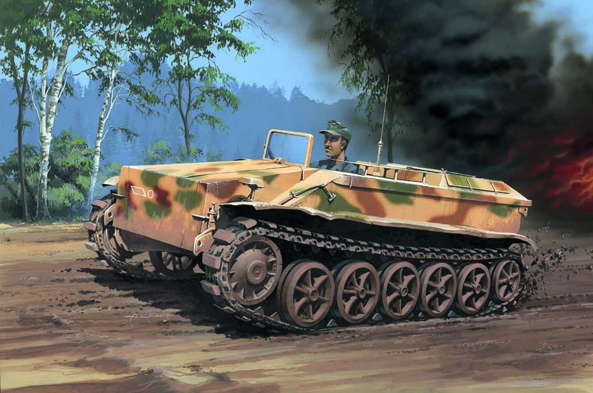 Dragon "Borgward IV Ausf.A Heavy Demolition Charge Vehicle (Driver inc)" D6101
