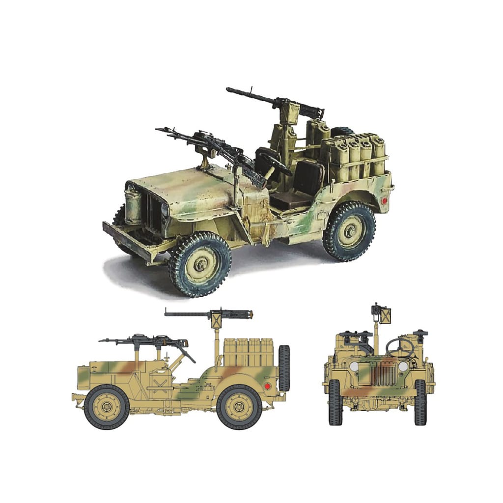 Dragon 1/6 SAS 1/4-Ton 4x4 Patrol Car					 D75037