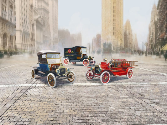 ICM The Various 'Tin Lizzie' Ford Model T Variants (Set of 3) ICMDS2402