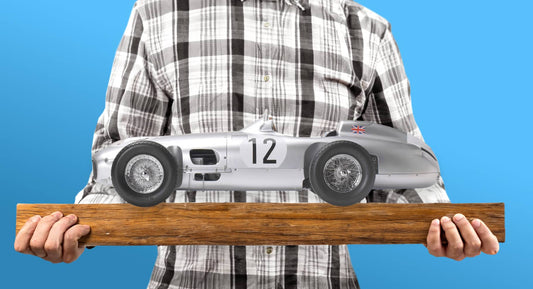 IXO Collections Merc W196 R Stirling Moss 12 1/8thth Metal & Plastic IXCMRMFK