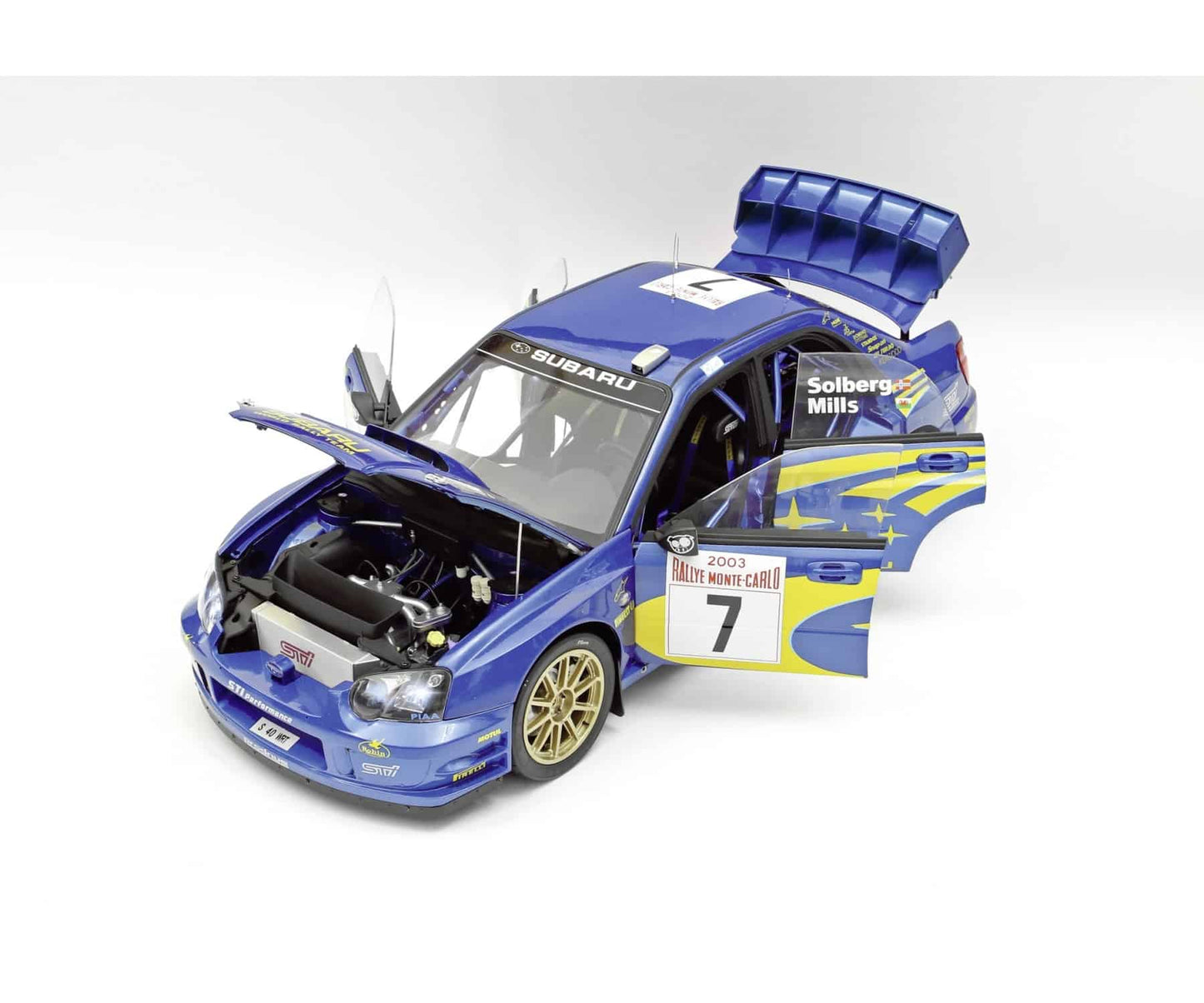 IXO Collections Subaru Impreza 1/8th Scale Metal & Plastic Kit IXCSUBFK