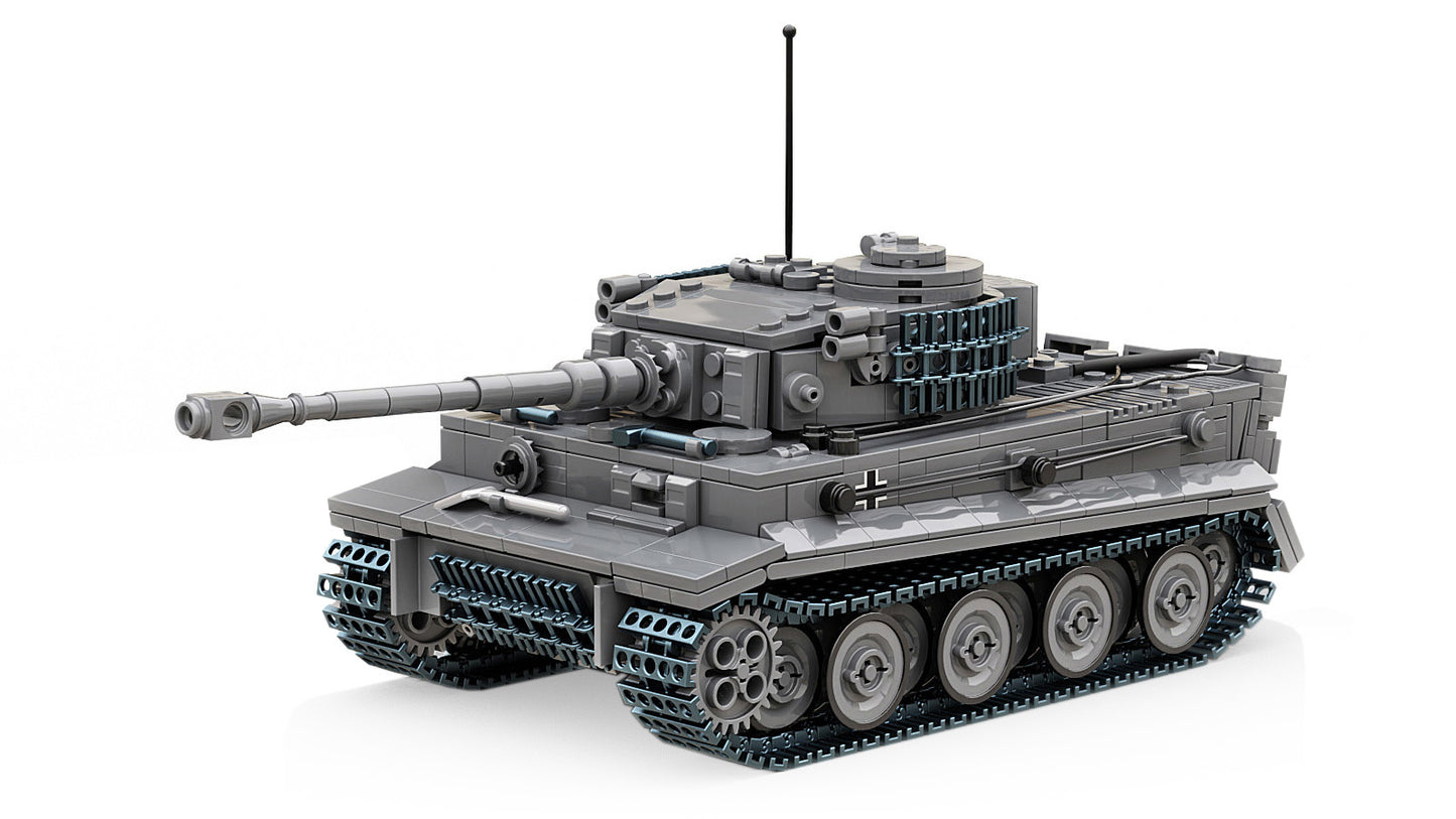 Build Army Tiger 1 Grey B0181