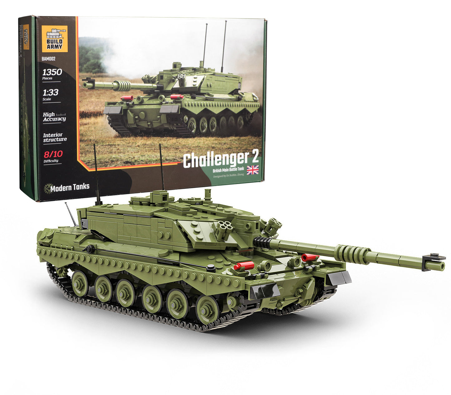 Build Army Challenger 2 Main Battle Tank BM002