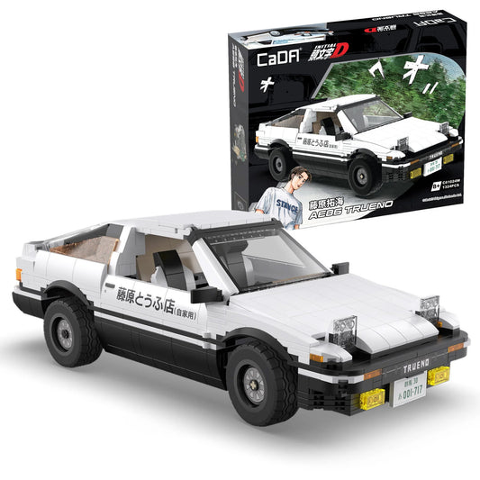 CaDA Initial D 1:12 Toyota Trueno AE86 - 1324 pcs C61024W
