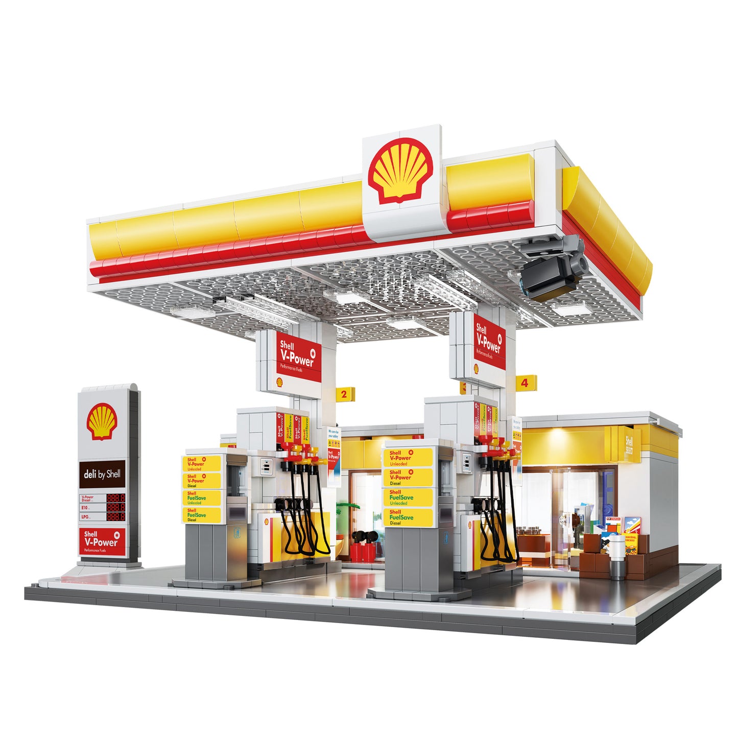 CaDA Shell Retail Station - 1309 pcs C66026W