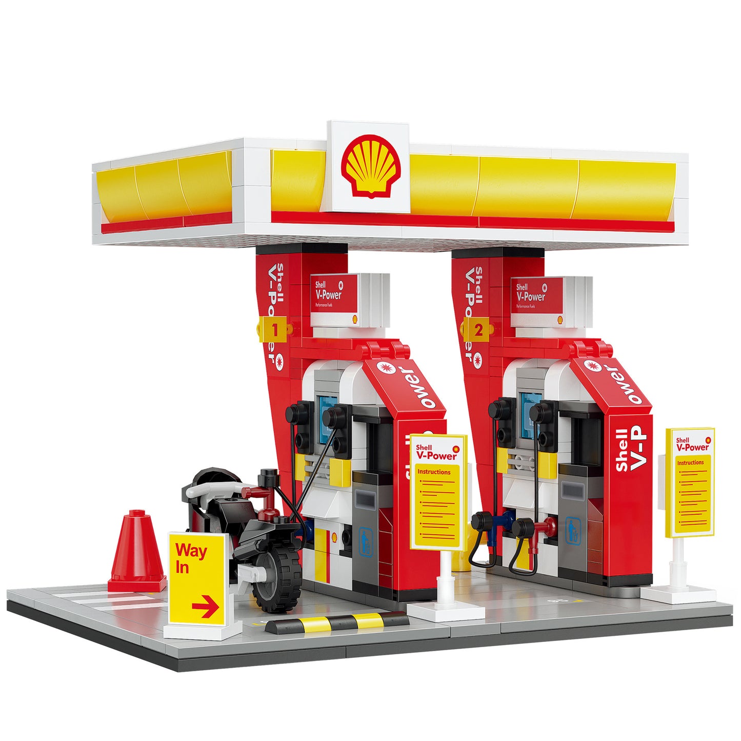 CaDA Shell Retail Station - 305 pcs C66028W