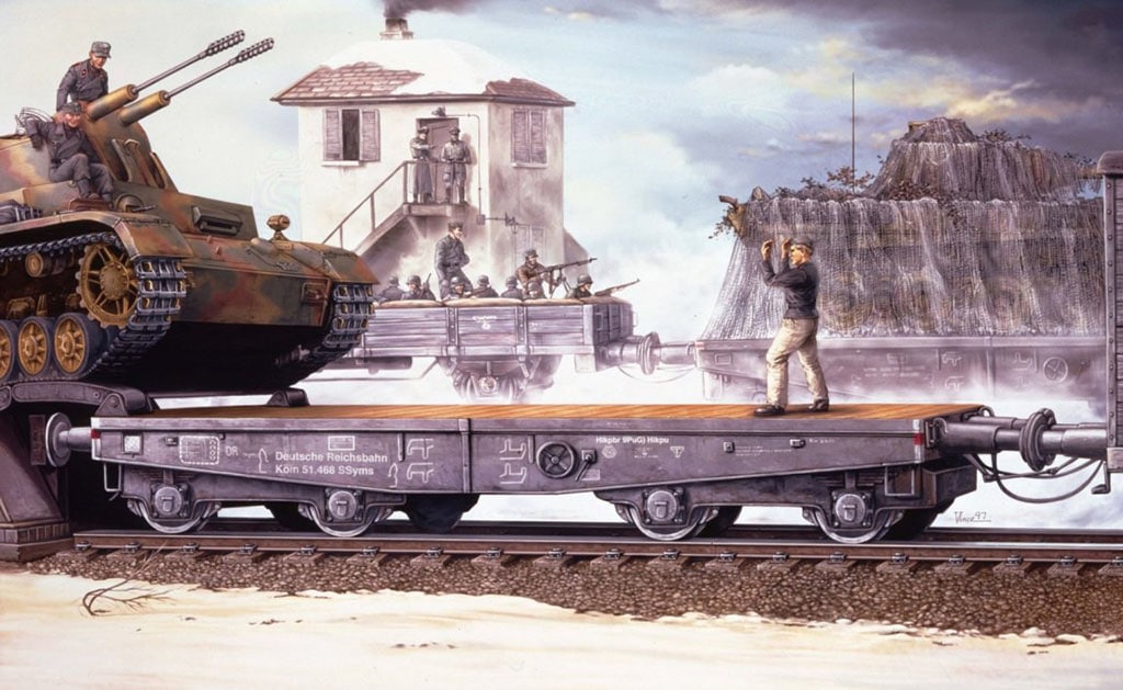 Dragon 1/35 Schnerer Platform Wagen Typssy D6069