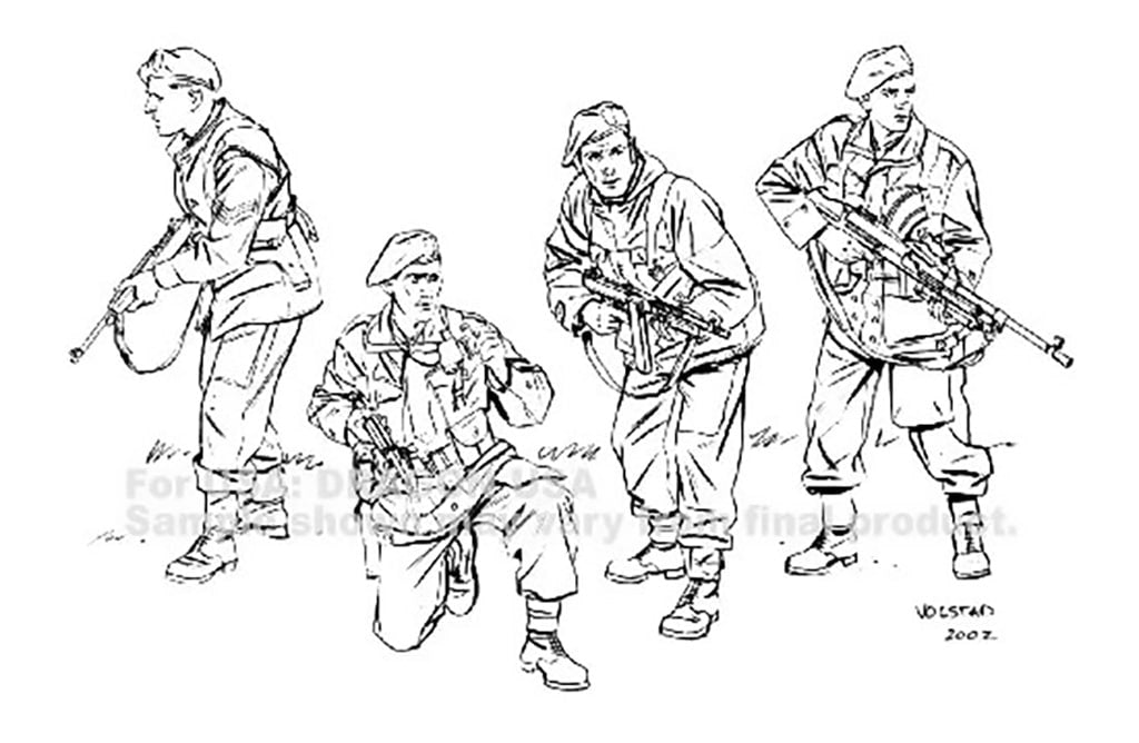 Dragon 2nd SAS Regiment (France 1944) D6199