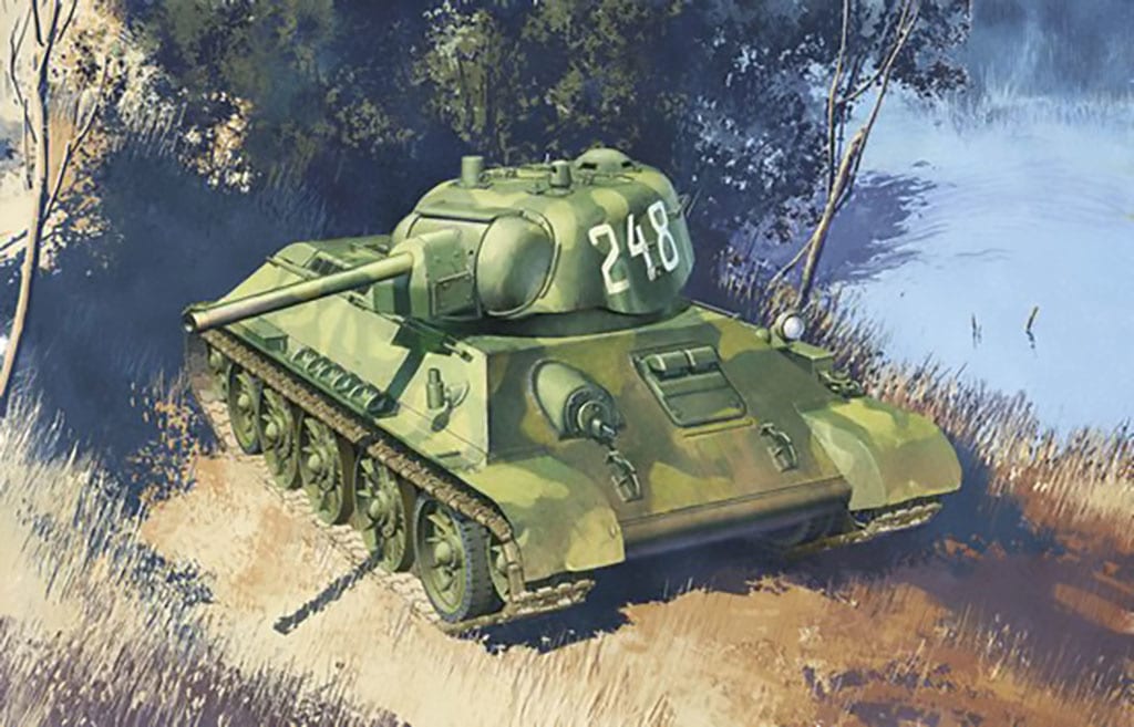 Dragon 1/35 T-34/76 Mod 1942 Formochka D6401