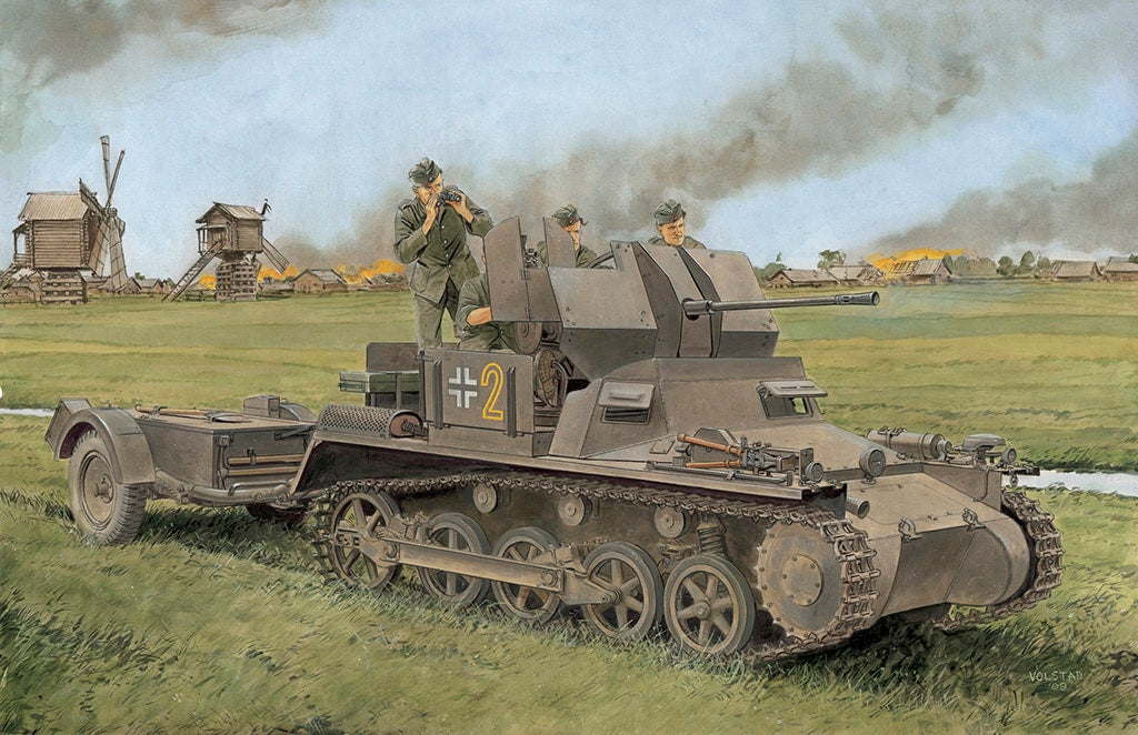 Dragon 1/35 Flakpanzer I D6577