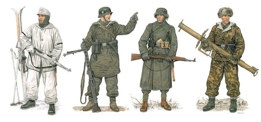 Dragon 1/35 Winter German Infantry D6705
