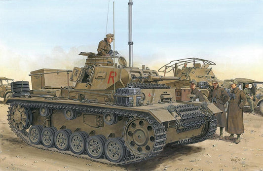Dragon 1/35 Dak Pz.Bef.Wg Iii Ausf H D6901