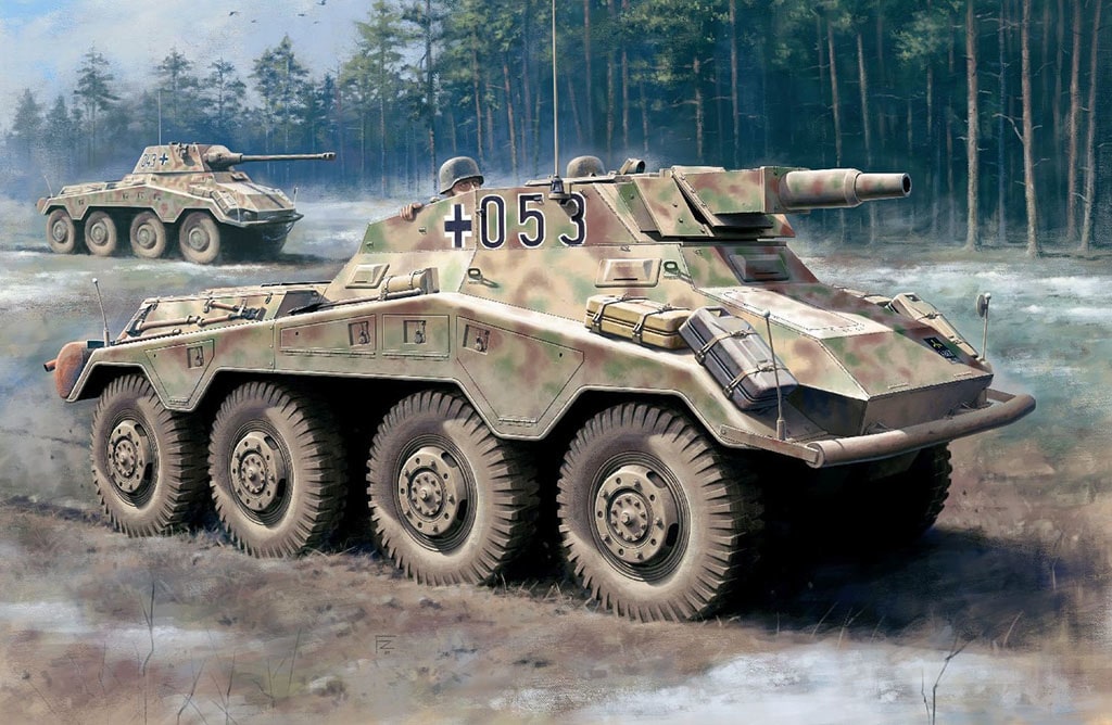 Dragon 1/35 Sd.Kfz 234/3 Mit 7.5Cm Kwk D6964