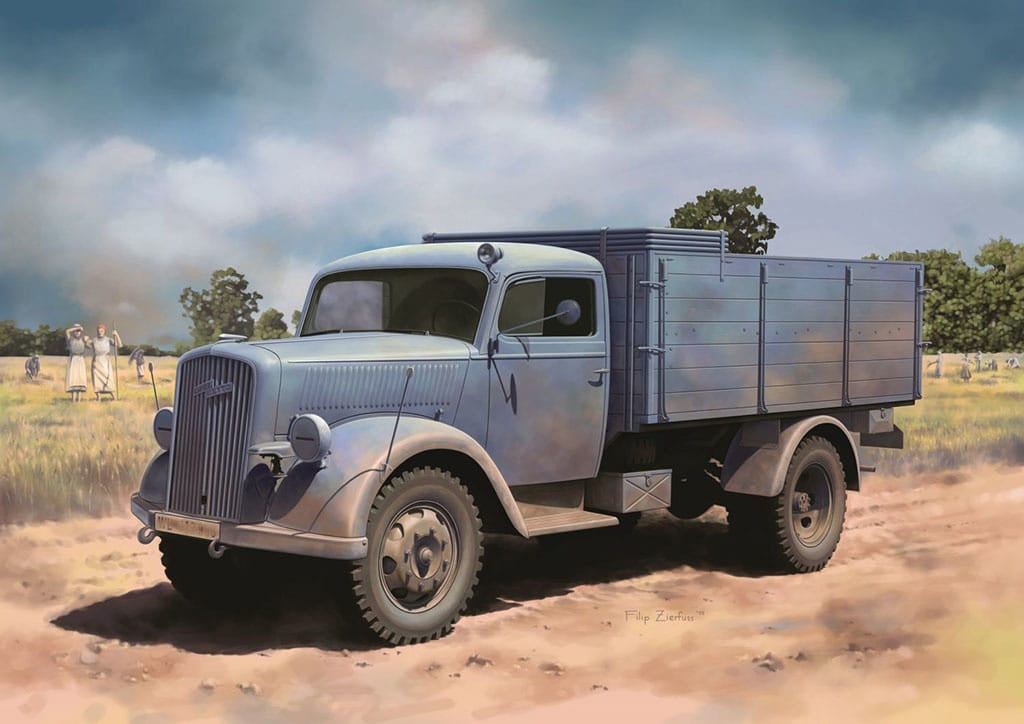 Dragon 1/35 German 3T 4X2 Cargo Truck 2In1 D6974