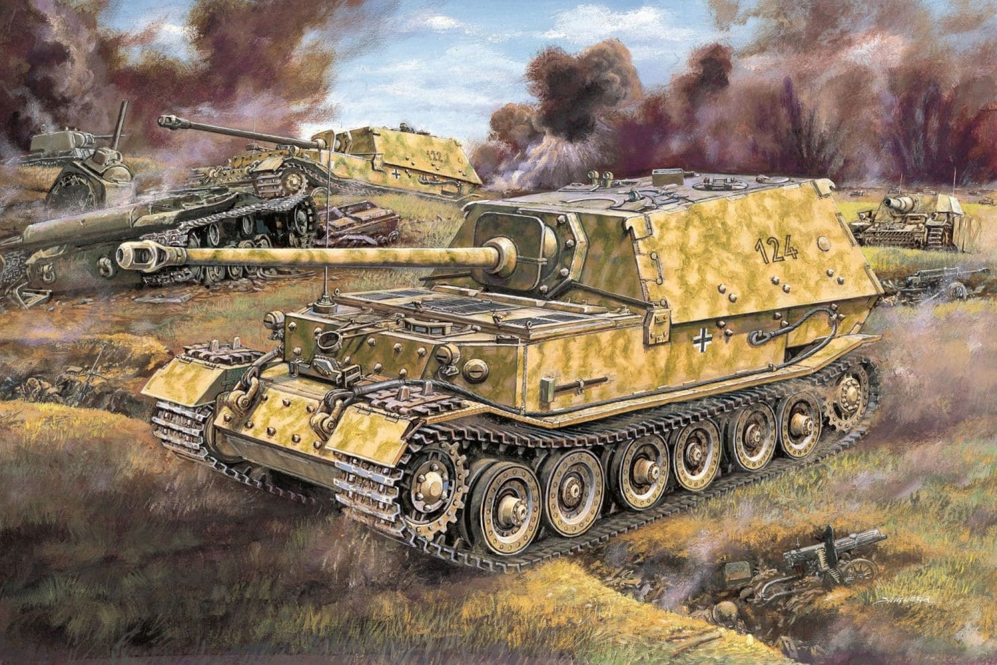 Dragon 1/72 SD KFZ.184 Ferdinand D7344