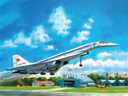 Tupolev-144D, Soviet Supersonic Passenger Aircraft ICM14402