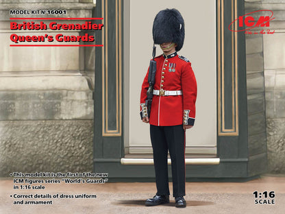 British Grenadier Queen’s Guards 1:16 Figure ICM16001