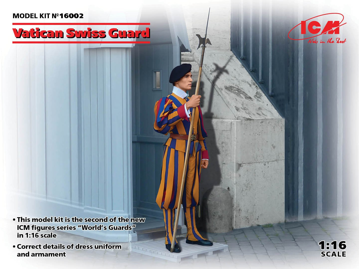 Vatican Swiss Guard 1:16 Figure ICM16002