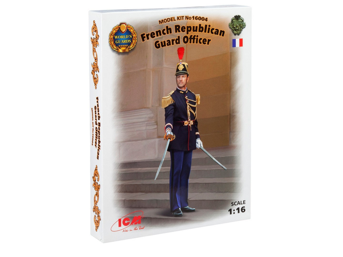 French Republican Guard Officer 1:16 Figure ICM16004