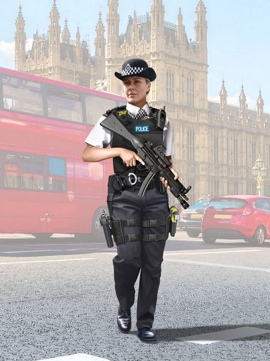 British Police Female Officer 1:16 Figure ICM16009