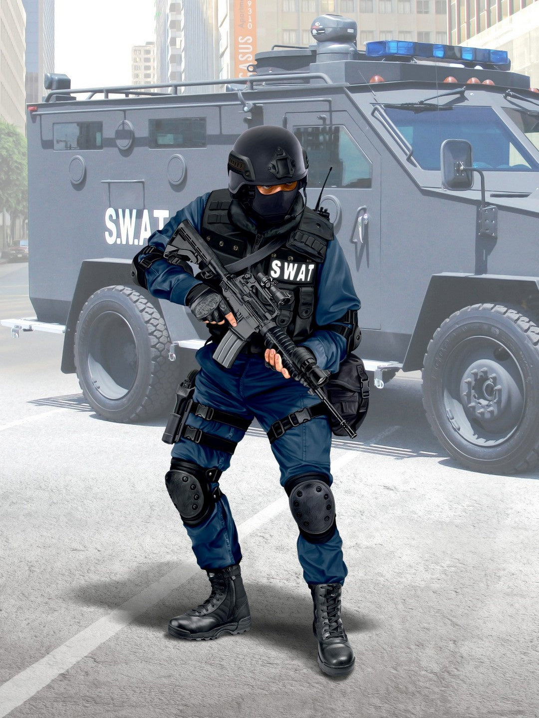 S.W.A.T. Team Leader 1:16 Figure ICM16101