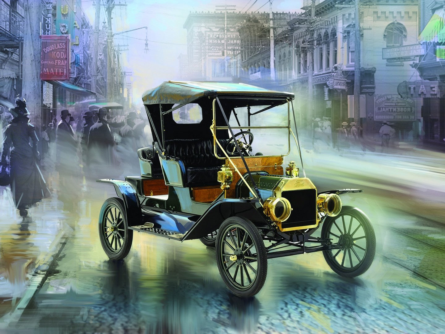 Model T 1912 Commercial Roadster, American Car ICM24016
