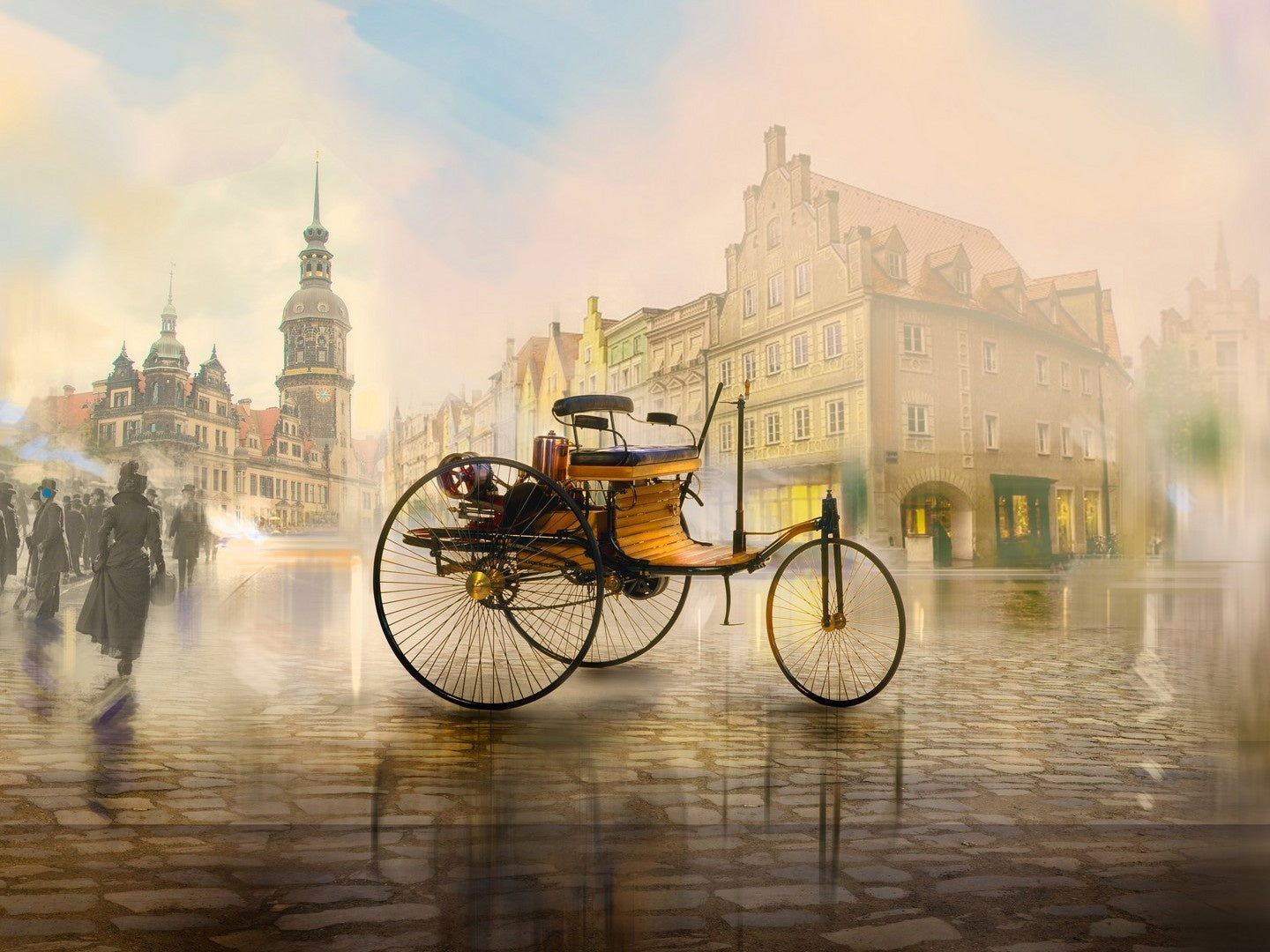 Benz Patent-Motorwagen 1886 (Easy Version) ICM24042