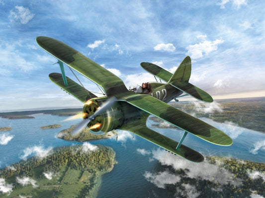 I-153 "Chaika", WWII Soviet Fighter Plane ICM32010