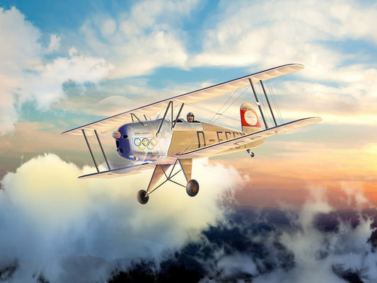 Bücker Bü 131A, German Training Aircraft ICM32033